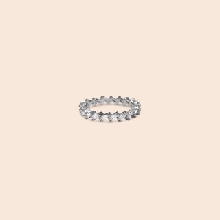 GEMMAPIECE แหวน Italic Baguette Ring