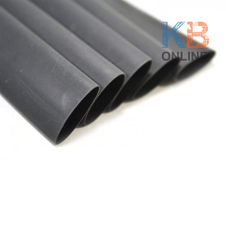 ท่อหดเรือสีดำ 1" x 48" Marine Heat Shrink Tube Black 1" x 48"