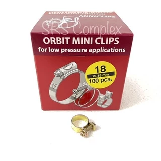 ของแท้!! เข็มขัดรัดสายแก๊ส กิ๊บรัดสายแก๊ส ORBIT ขนาด 13-19 mm./15-18 mm.