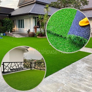 หญ้าเทียมรุ่น เกรดAAA 2ซม ผสมหญ้าเเห้ง ปูพื้น ตกแต่งสวน Artificial Grass เคลือบ UV ตกแต่งบ้าน