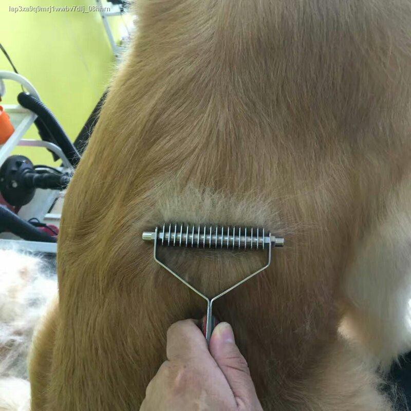 อุปกรณ์สัตว์เลี้ยงLebi dog comb หวีขนสัตว์เลี้ยงเปิด ปมมีดโกนด้านล่าง ...
