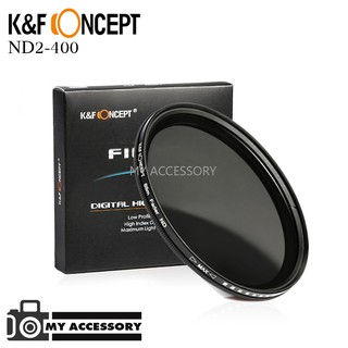 K&amp;F CONCEPT FILTER VARIABLE ND2-400 ทุกขนาด