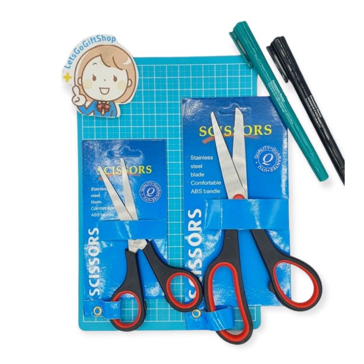 SC55 กรรไกร สแตนเลส ด้ามยาง 1 ชิ้น