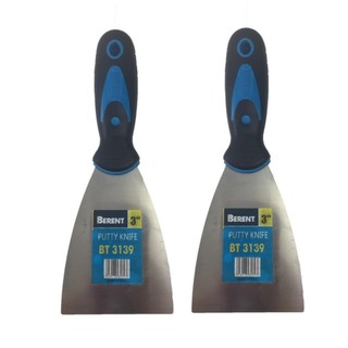 เกรียงโป๊ว สแตนเลส (x2ด้าม) Filling Knives (Half Tang)