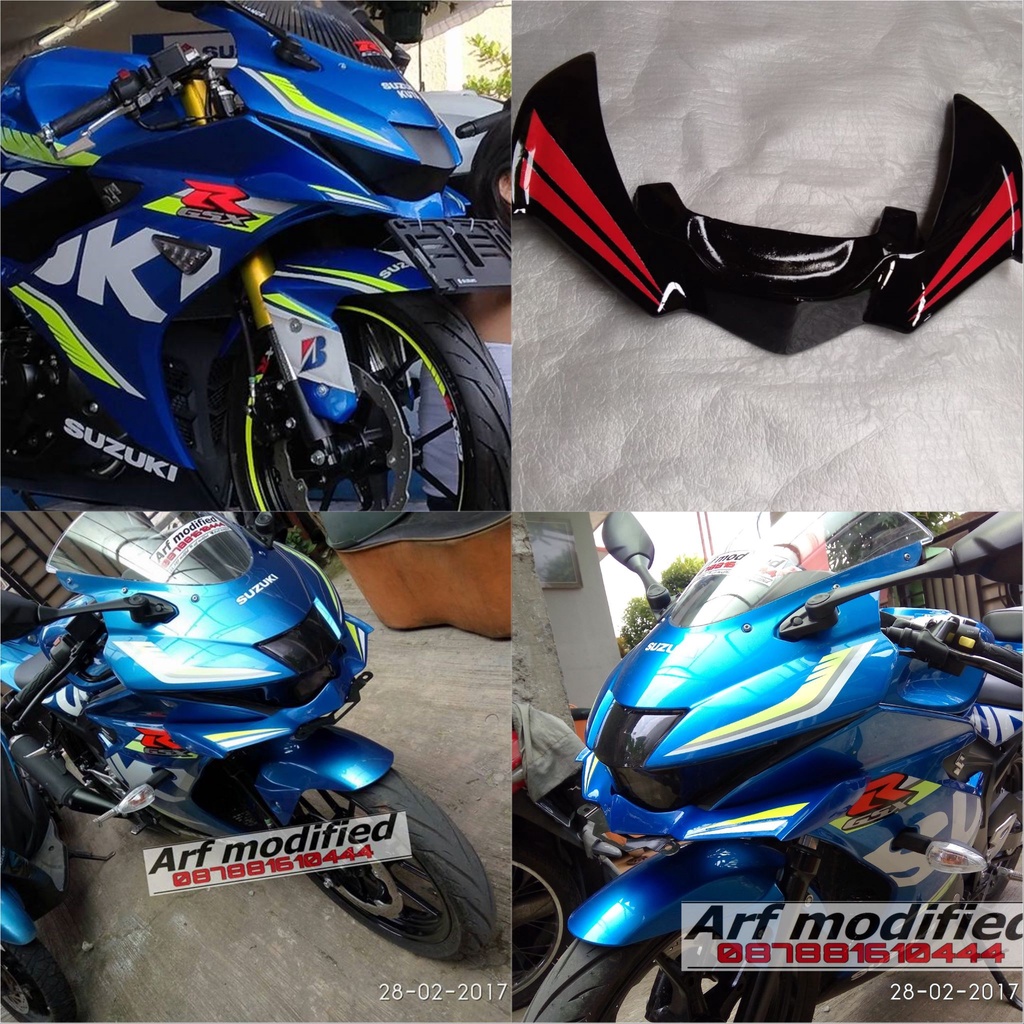 Winglet GSXR150 GSX150 MOdel motogp v1
