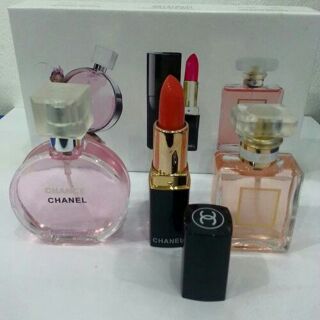 Set Chanel น้ำหอม+ลิปสติก 