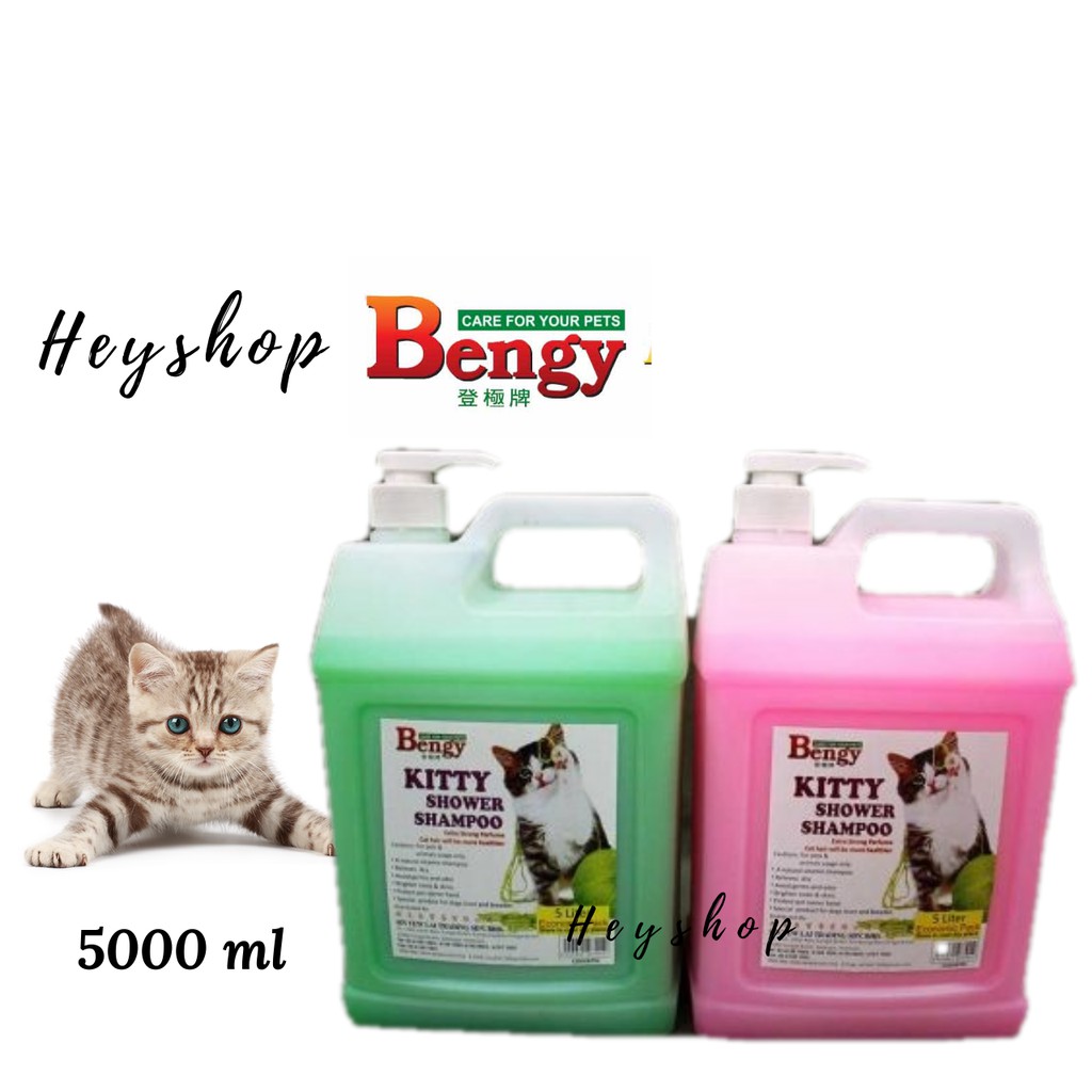 Bengy Cat Shampoo 5L / Syampu Kuching 5000ml (ขนาดใหญ่พิเศษ)