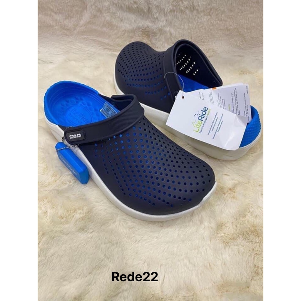 รองเท้าแตะ crocs แบบสวมสำหรับผู้หญิงรุ่นใหม่ล่าสุดไซด์ 36 ถึง 40 งานสวยน้ำหนักเบานิ่มสวมใส่สบายใส่ทนโดนน้ำได้รับรองตรงปก