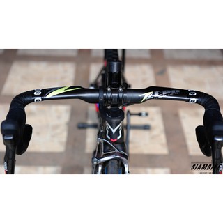 แฮนด์เสือหมอบ ZOOM AERO ZERO แบรนด์ Component คุณภาพสูงจากไต้หวัน  วัสดุ | 24T Carbon ขนาด 400/420/440 mm. Reach 73