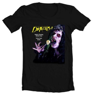 ขายดี!ขายดี เสื้อยืด พิมพ์ลายกราฟิก Night of the Demons 2 1990s สไตล์วินเทจย้อนยุค GJkjdn88OHgonk29S-5XL