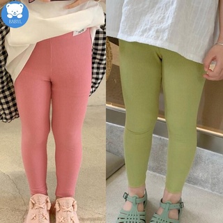 Korean Childrens Leggings Girls Candy Color Trousers Summer Fashion Trousers