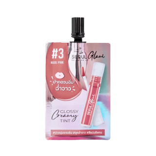 KBC114-3-01 NAMI MAKE UP PRO SEOUL GLAM GLOSSY CREAMY TINT No.3 Nude Pink