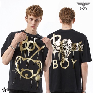 BOY LONDON บอย ลอนดอน T-SHIRT เสื้อยืด คอกลม ของแท้ 100% (BOY21TS1049N)