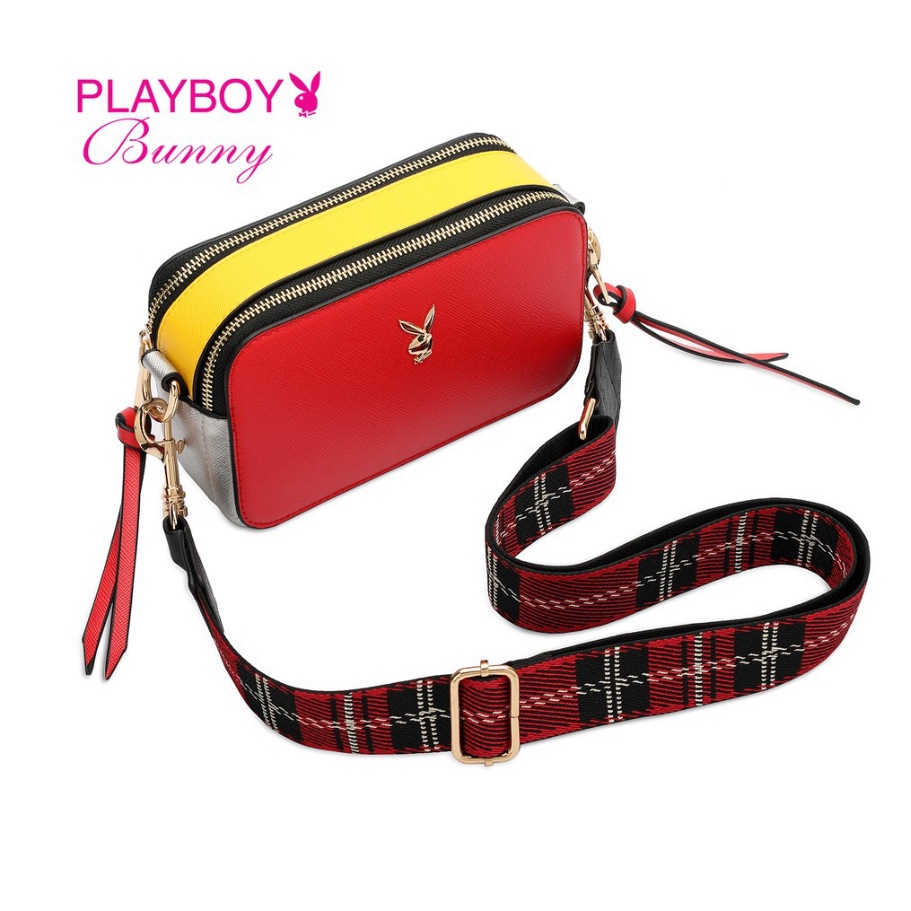 Playboy bunny compact discount saffiano sling bag