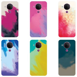 Casing Nokia 5.4 Watercolor Soft Case Protective Nokia 5.4 Nokia5.4 ซิลิก้าเจล Back Cover