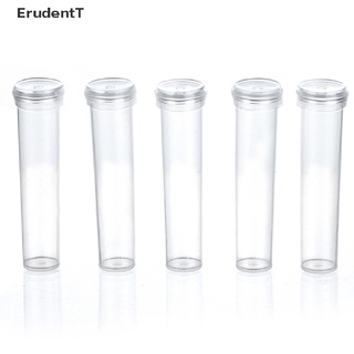 [ErudentT] หลอดโภชนาการ ลายดอกไม้ ขนาดเล็ก พร้อมฝาปิด สําหรับใส่น้ําจืด 10 ชิ้น