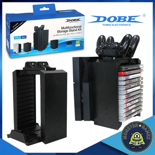 Dobe Multifunctional Storage Stand Kit (Dobe)(Dobe PS4)(Dobe PS4 stand)(Dobe Xbox)(Dobe Xbox stand)(ชั้นเก็บแผ่นเกมส์)