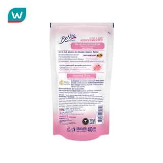 Benice บีไนซ์ ครีมอาบน้ำ แอนตี้ แบคทีเรีย คลีน แอนด์ แคร์ 400 มล. ถุงเติม
