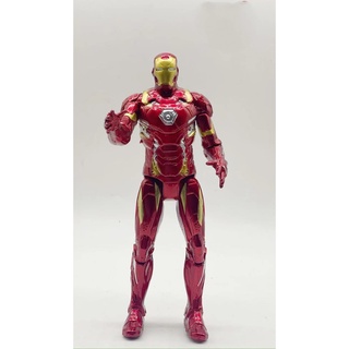 โมเดลตุ๊กตาฟิกเกอร์ Avengers 4 Thanos Iron Man MK44 Anti-Hulk Hulk Spider-Man ของเล่นสําหรับเด็ก