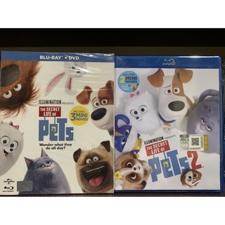 ( Pets ) Blu-ray แท้ การ์ตูน เรื่อง Pets ครบ 2 ภาค มีเสียงไทย บรรยายไทย มือ 1