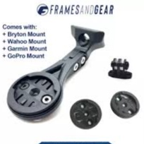 Framesandgear MOUNTS สําหรับ GARMIN, WAHOO & GOPRO สําหรับ PRO VIBE/PINARELLO F12/CANYON AEROD