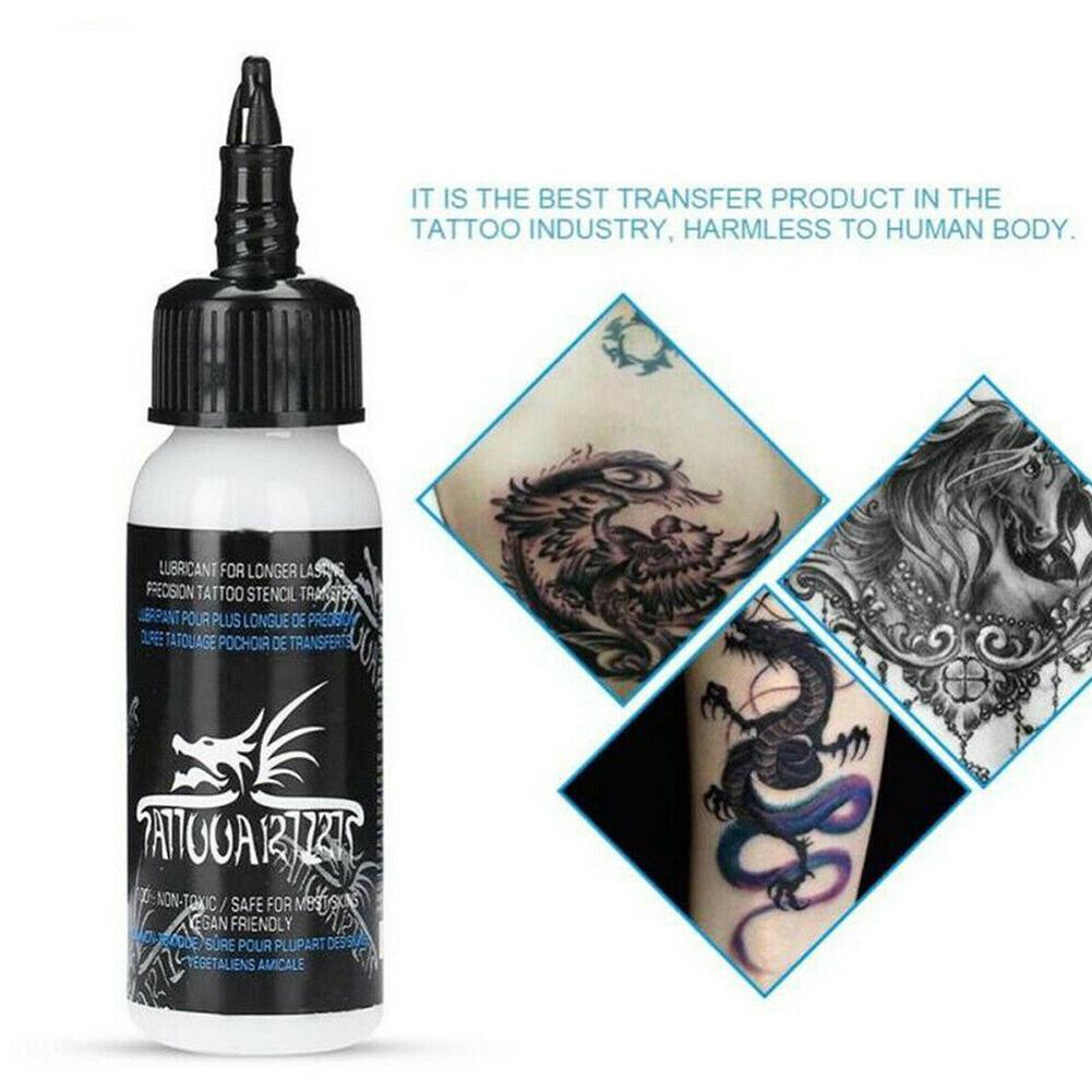 30ML Tattoo Transfer Solution Gel Soap Cool Stencil HOT Primer Cream Stuff Hot W0O4