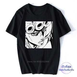 เสื้อยืดคอกลมแขนสั้นพิมพ์ลาย Jojo Bizarre Adventure สําหรับผู้ชาย