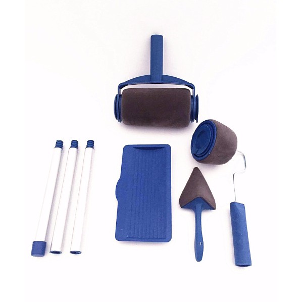 GlobalHouse HUMMER แปรงทาสีอัจฉริยะ (ชุด 6 ชิ้น) รุ่น KX002 HUMMER สีฟ้า-ดำ สินค้าของแท้คุณภาพดี