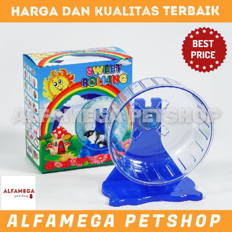 HAMSTER ROLLING Wheel NO.1 - Original Hamster Spinning Wheel Jogging Wheel Running Sports Toy