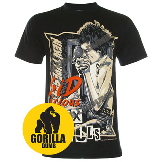 Gorilladumb เสื้อยืดลายวงดนตรี ซิด วิเชียส Sid vicious The Sex Pistols