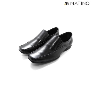 MATINO SHOES รองเท้าชายคัทชูหนังแท้ รุ่น MC/S 4440 - BLACK