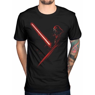 เสื้อยืดพิมพ์ลายใหม่ เสื้อยืดลําลอง แขนสั้น พิมพ์ลาย Vader Shadow Movie Yoda Darth Vader The Clone Wars Fa s Over s สไตล