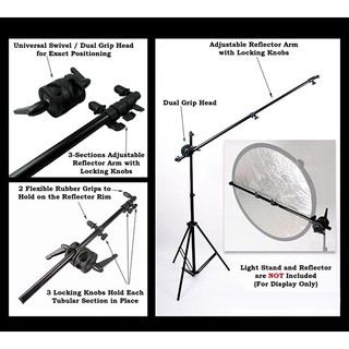 RH-01 Reflector Holder Arm (double-head)