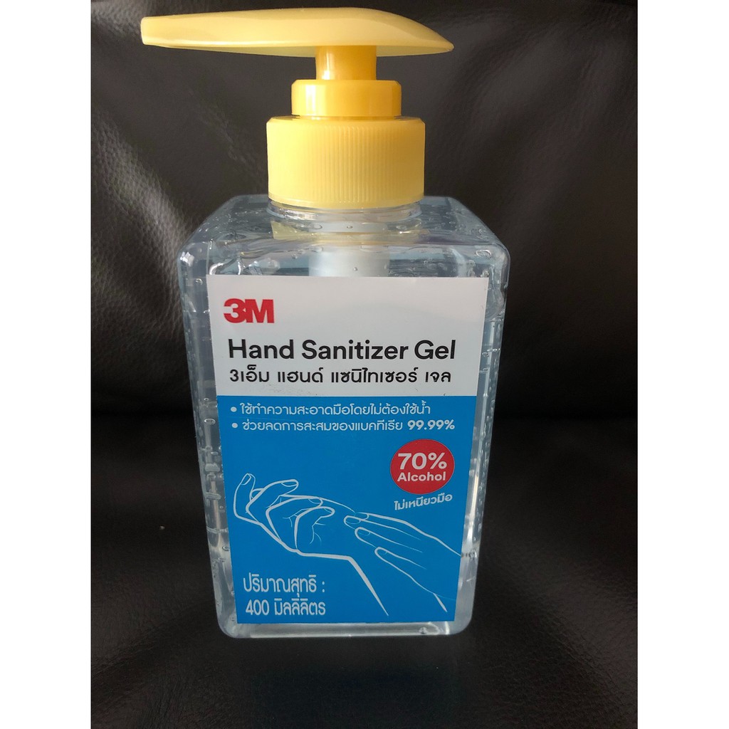 3M Alcohol Hand Gel แอลกอฮอล์เจลล้างมือ 400 ml.
