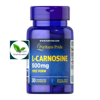 Puritans Pride L-Carnosine 500 mg / 30 Capsules