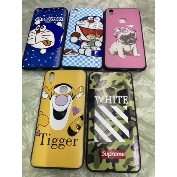 เคส Vivo V9/ Y85 มีขอบยืดหยุ่นพิมพ์ลาย