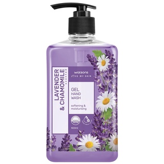 Free Delivery Watsons Lavender and Chamomile Hand Wash 500ml. Cash on delivery