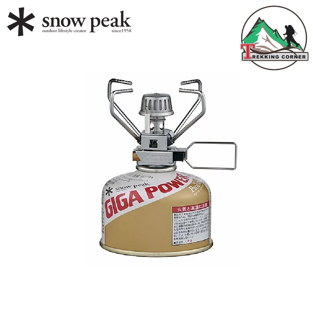 เตา Snow Peak Gigapower Stove "Chi" Auto Renewal 2 (GS100AR2) Shopee