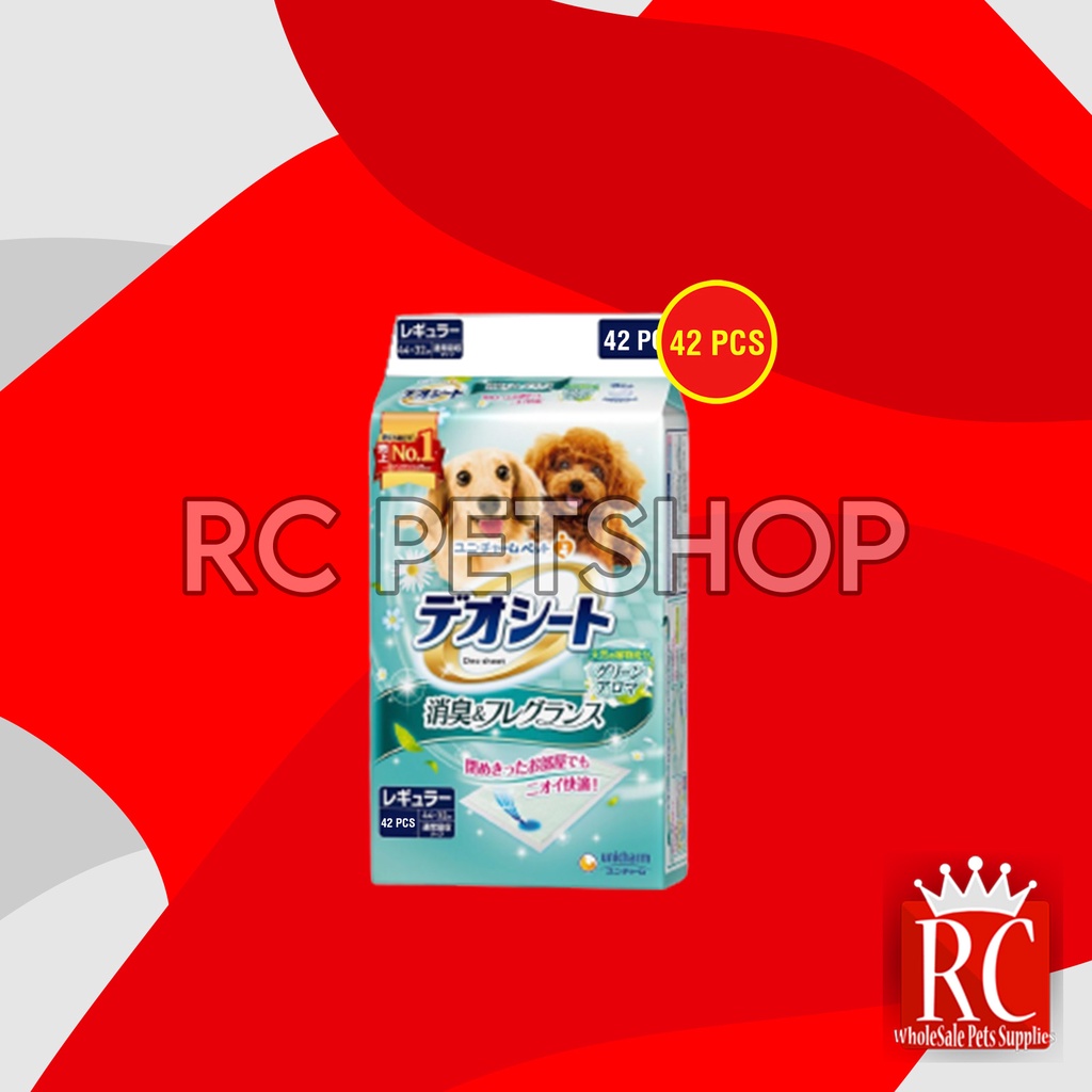Deo-sheet เสื่ออึสุนัข เสื่อสัตว์ 42 ชิ้น