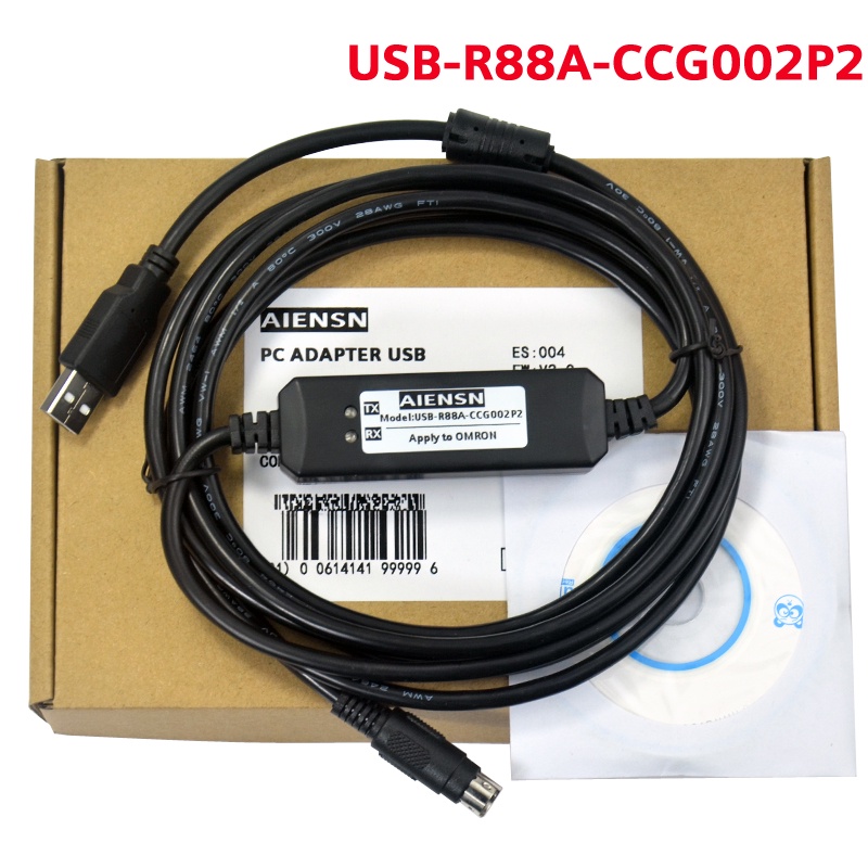 YY เหมาะสําหรับ Omron R88D R7D-BP servo สายการปฏิเสธข้อมูล USB สายดาวน์โหลด R88A-CCG002P2