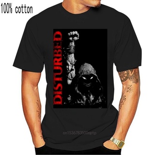 [S-5XL] เสื้อยืด พิมพ์ลาย Disturbed Up S Black Rock S Xx สไตล์ฮิปฮอป สําหรับผู้ชาย 947269