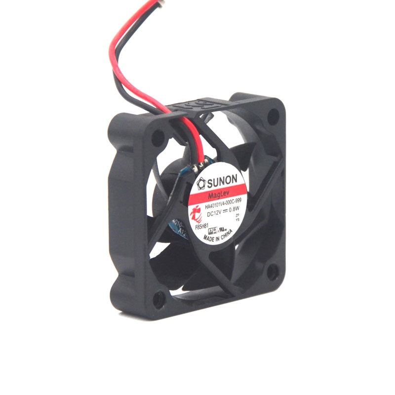 HA40101V4-000C-999 Sunon 1pcs สําหรับ DC12V 0.8W 4 ซม.พัดลมระบายความร้อนที่เงียบสงบ 40 มม.Mla9