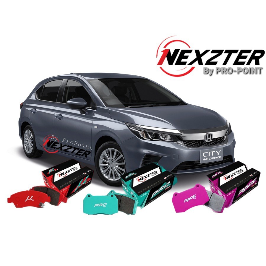🔥 จัดส่งฟรี/ฟรีค่าติดตั้ง 🔥 NEXZTER ผ้าเบรค HONDA CITY ทุกรุ่น จัดส่งไวของแท้ ออกVATได้