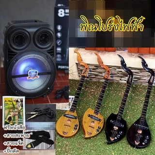 พิณโปร่งไฟฟ้า พิณโปร่ง ลำโพงพิณ แอมป์พิณ