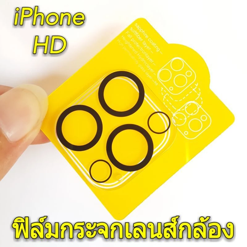 ฟิล์มกล้องหลังiphone17/i11/i13/i14/15 max 9H มีทุกรุ่น  ฟิล์มกระจกครอบเลนส์กล้อง ขอบดำ จัดส่งทุกวัน thumbnail 4