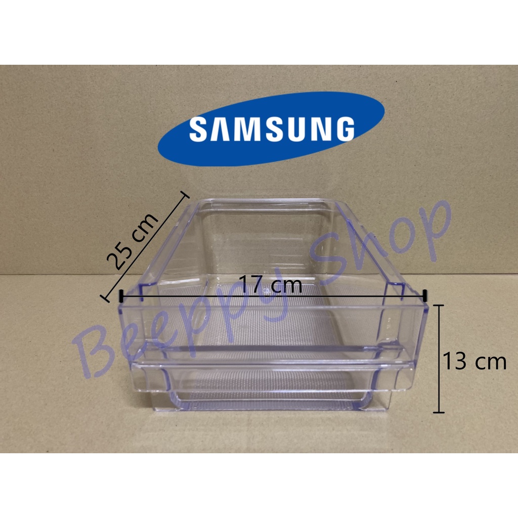กล่องใส่น้ำแข็ง ถาดรองน้ำแข็ง Samsung  รุ่น RT20HAR1/RT20F/RT22F/RT25F/RT29F/RT32F ของแท้