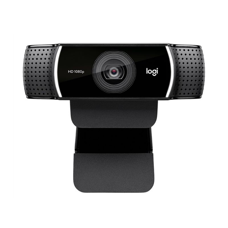 LOGITECH C922 PRO STREAM WEBCAM กล้องเว็บแคม เพื่อสตรีมเมอร์ที่จริงจัง Full 1080p 30fps หรือ hyperfast HD 720p 60fps