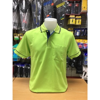 เสื้อโปโลชาย G7 สีเขียว