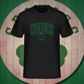 ใหม่ เสื้อยืดแขนสั้น พิมพ์ลายทีมบาสเก็ตบอล Boston Celtics CS-523 แฟชั่นสําหรับผู้ชาย