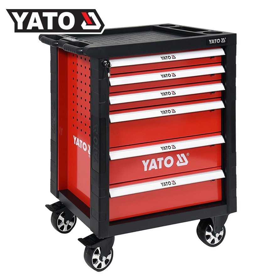 (จัดส่งฟรี) YATO YT-55299 ตู้เครื่องมือ 6 ลิ้นชัก {ไม่มีเครื่องมือ}